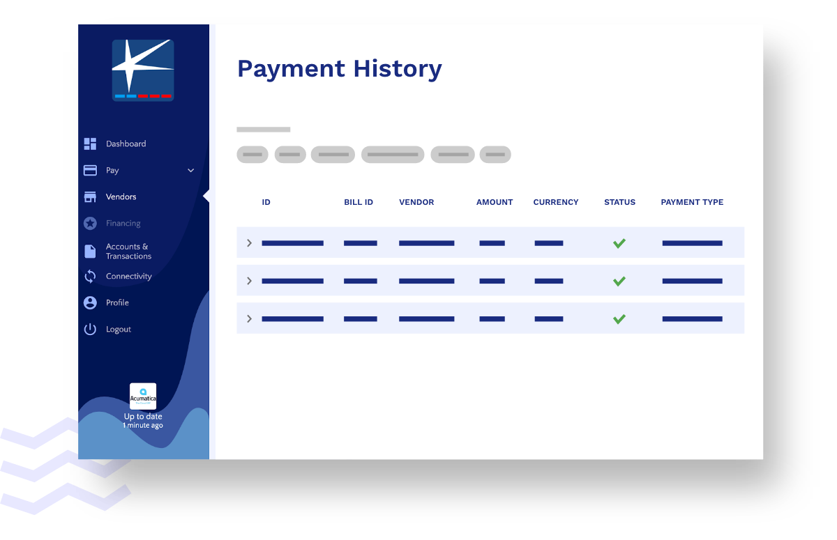 payment-history-page-mockup