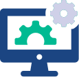 blue-teal-online-system-icon