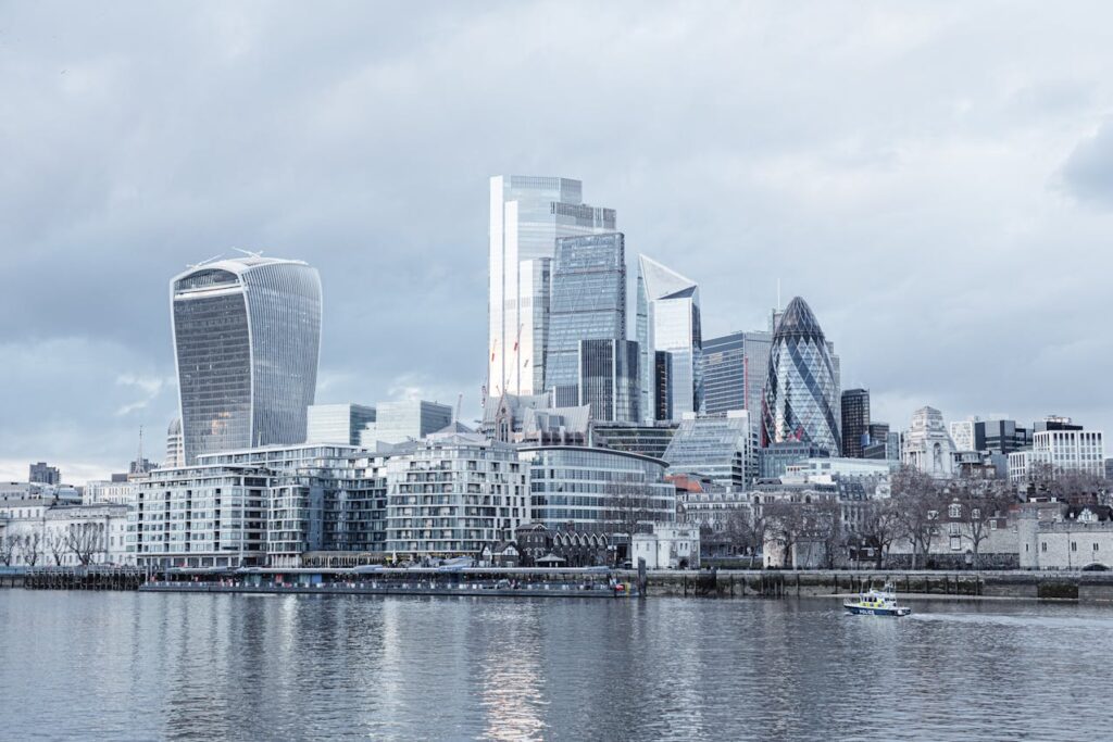 UK London financial district